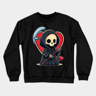 Valentine Grim Reaper Crewneck Sweatshirt